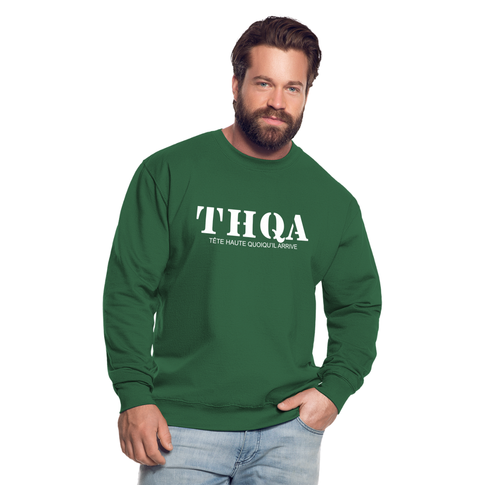 THQA - SWEAT-SHIRT UNISEX 1 - vert foncé