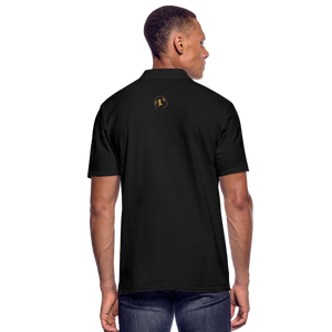 MUTU LIKOLO Men's Polo Shirt FOR GOMA - noir