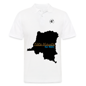 THQA MUTU LIKOLO Polo Homme WHITE - blanc