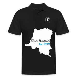 THQA MUTU LIKOLO Polo Homme BLACK 1 - noir