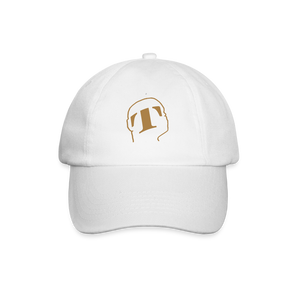 TH Baseball Cap GOLD - blanc/blanc